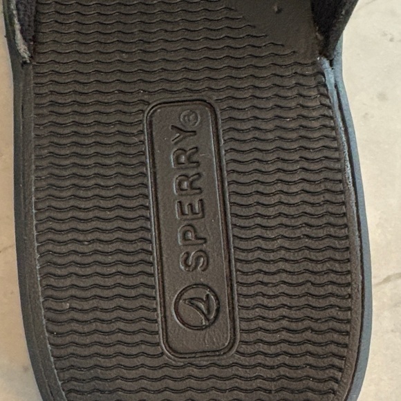 🆕Sperry Parrotfish Braid Black Flip-Flops - Picture 4 of 7